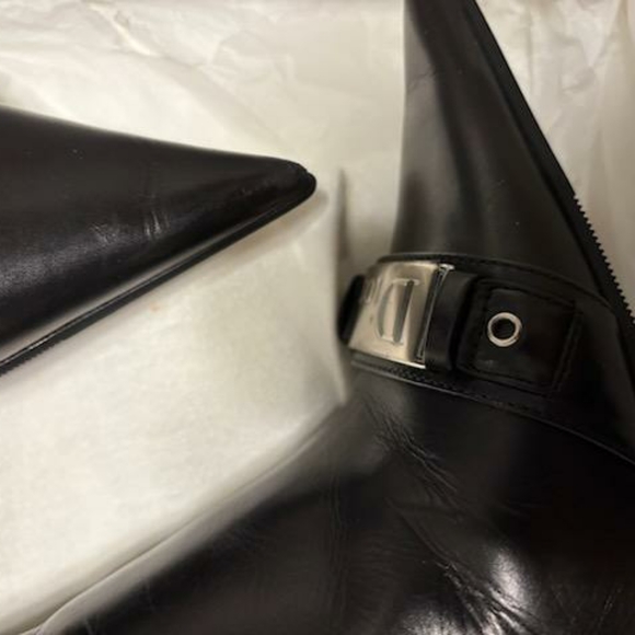 DIOR calfskin St CHIC bottine boots - women's size 38 - Picture 3 of 5